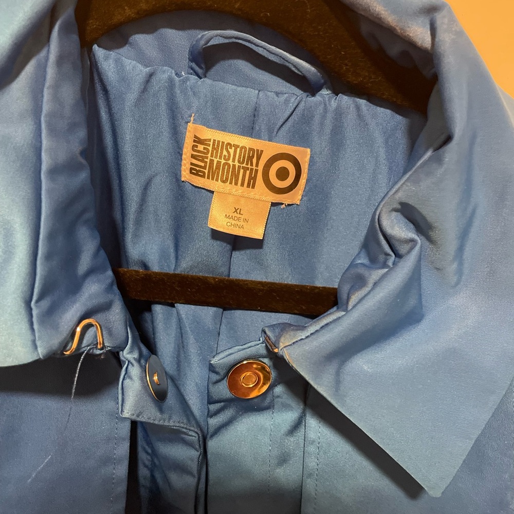 Beautiful Blue Utility Jacket - image 4